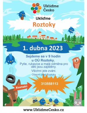 UKLIĎME ČESKO - UKLIĎME ROZTOKY 